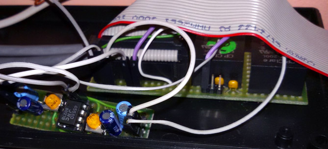 foto: wnętrze interface'u echolinku SR6W